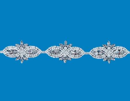 Strass Ribbon - SILVER